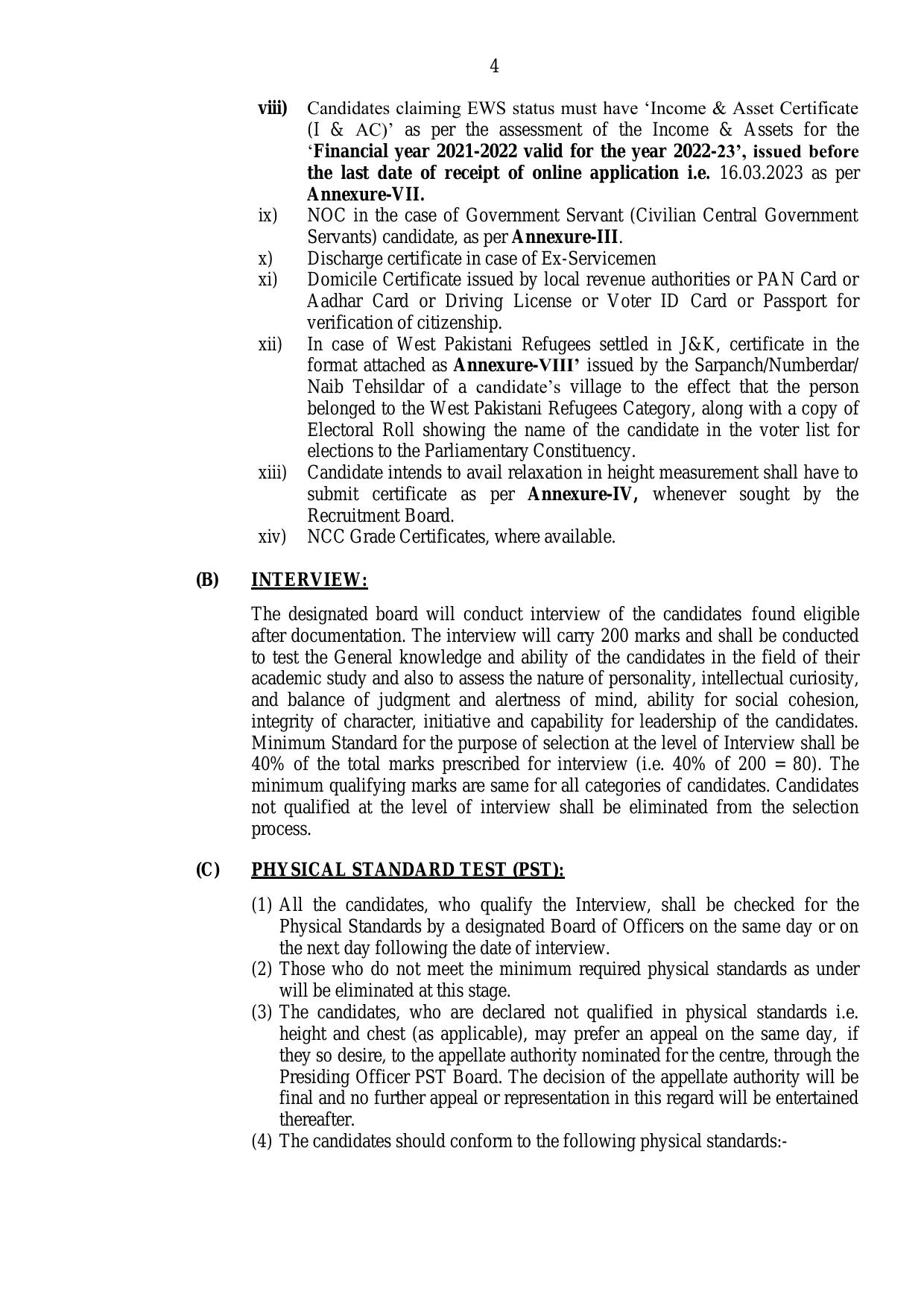 Central Armed Police Forces (CAPF) Medical Officer Recruitment 2023 - Page 23