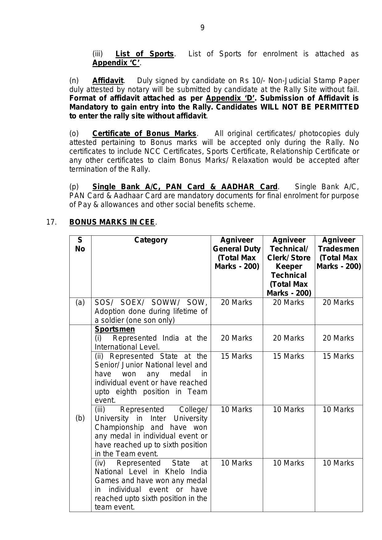 The Indian Army Invites Application for Agniveer Recruitment 2022 - Page 6