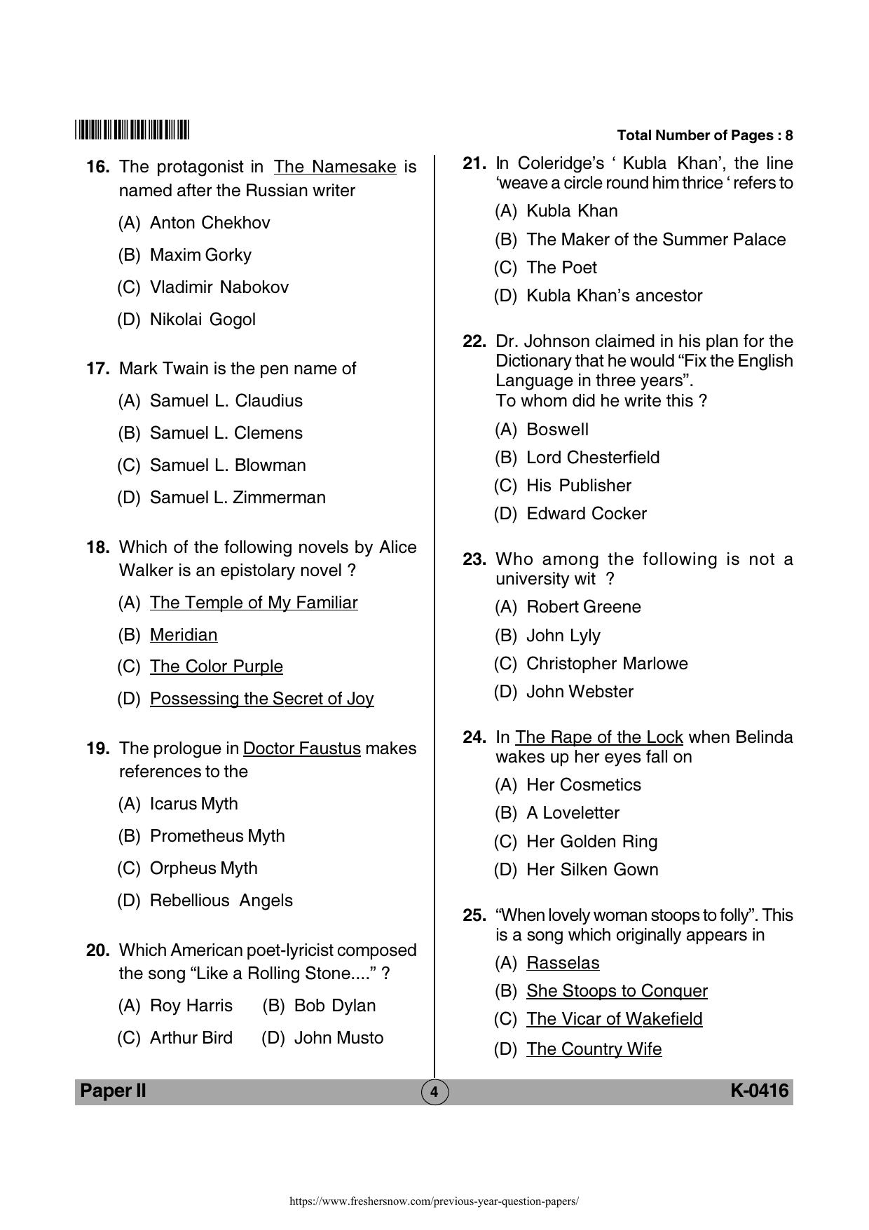 VCRC General English Previous Papers - Page 4
