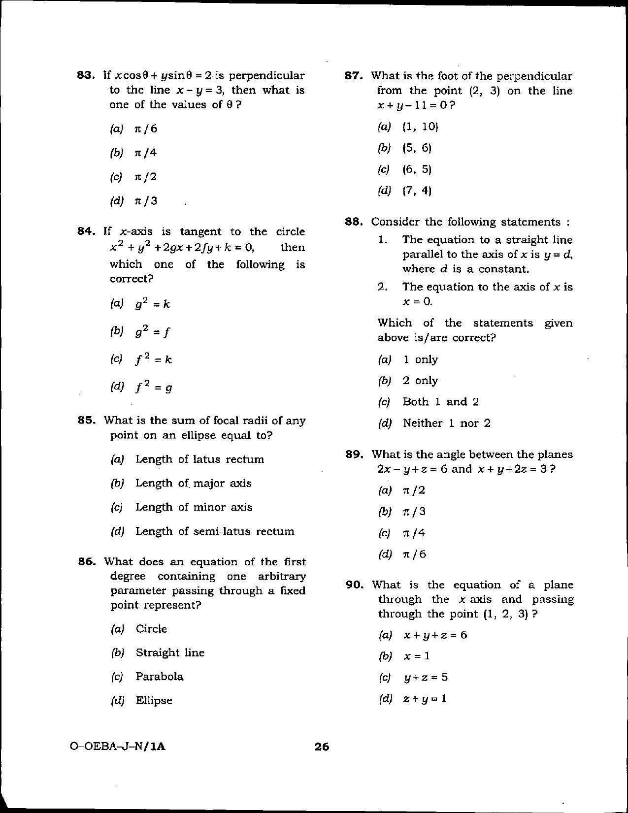 Latest LUVAS Clerk Latest Five Years Papers – Maths - Page 38