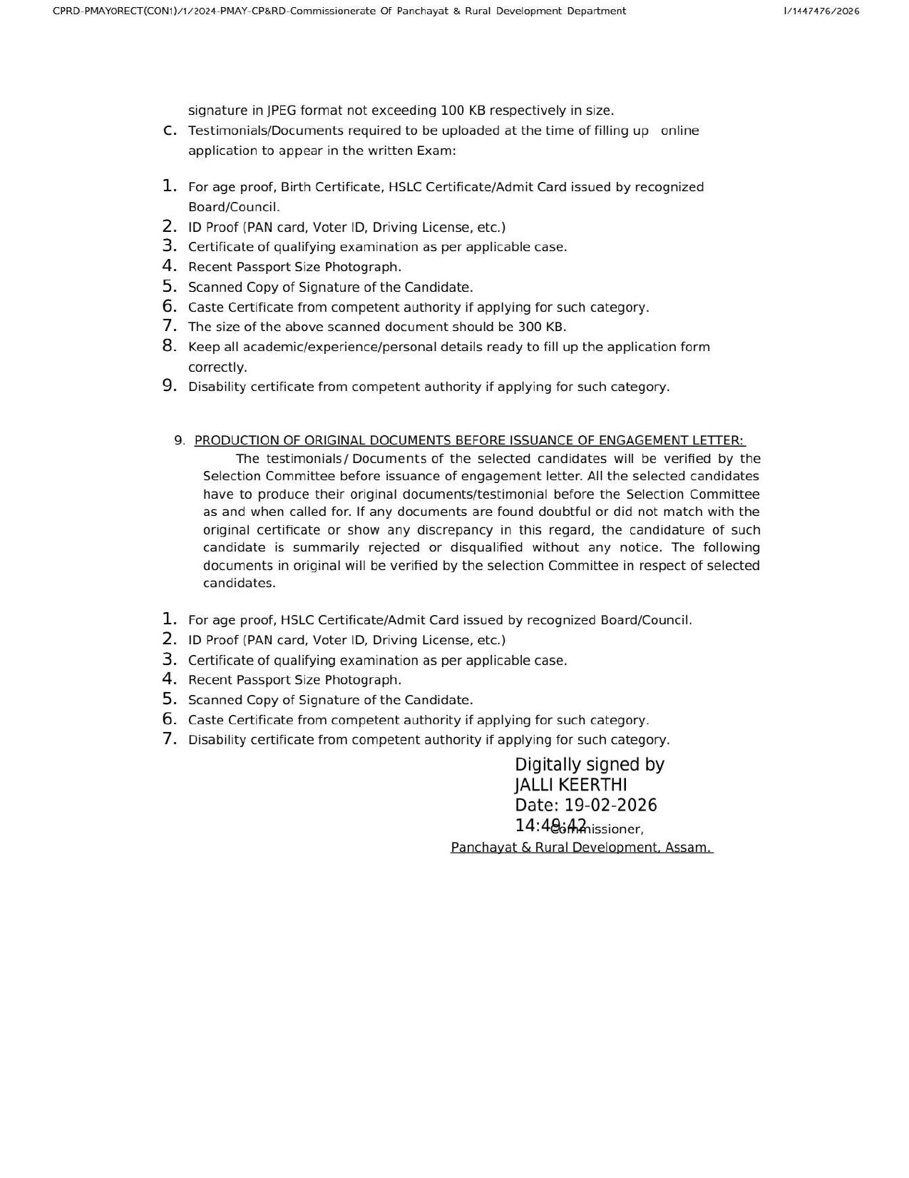 PNRD Assam Recruitment 2026: 1508 Vacancies, Eligibility, Salary, Last Date 22 March - Page 9