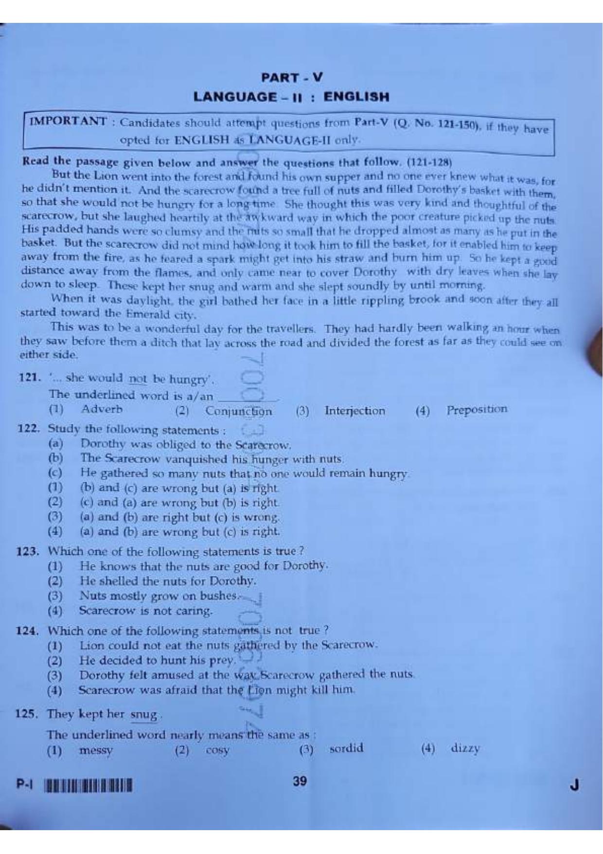 ctet paper 1 question paper SET J - Page 38