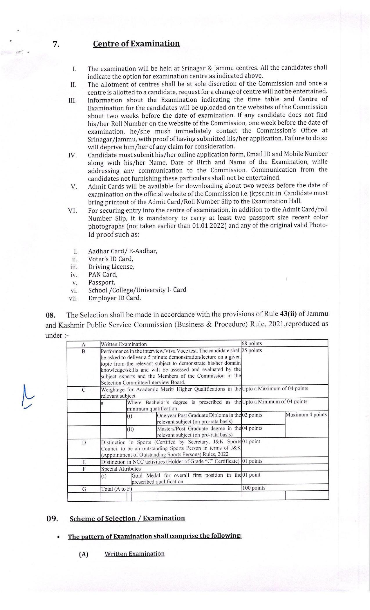 Jammu and Kashmir Public Service Commission (JKPSC) Invites Application for 50 Assistant Engineer Recruitment 2022 - Page 4