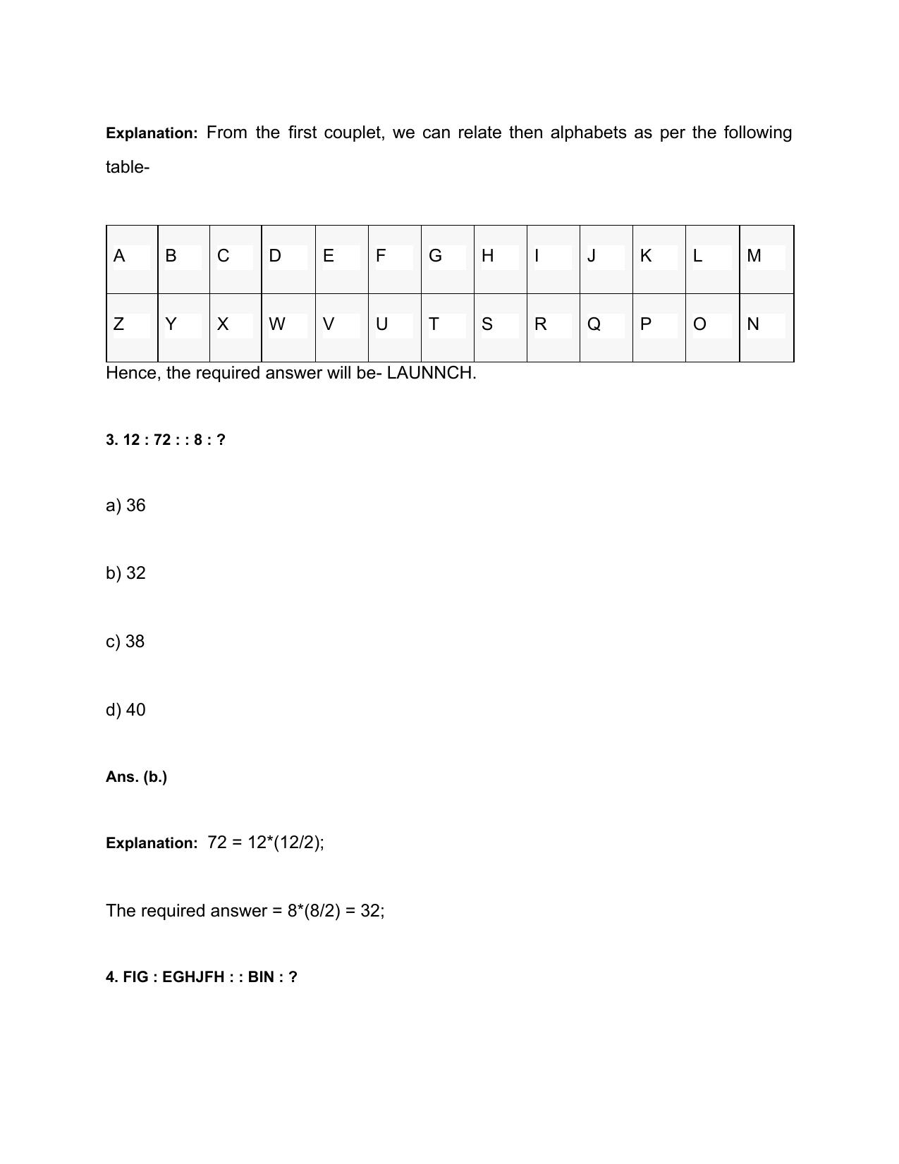 HSSC Salesman Reasoning / General Intelligence Question Papers - Page 3