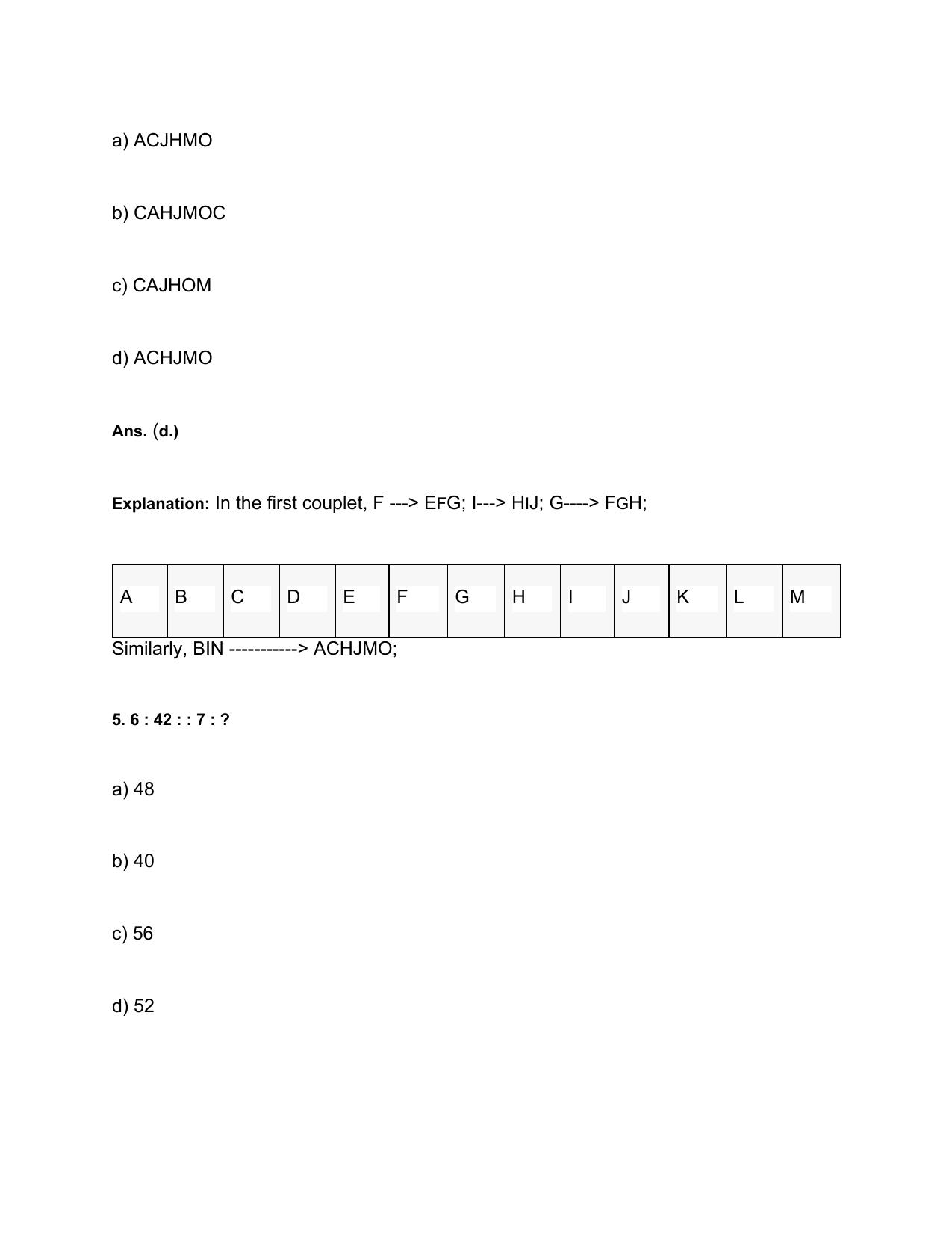 HSSC Salesman Reasoning / General Intelligence Question Papers - Page 4
