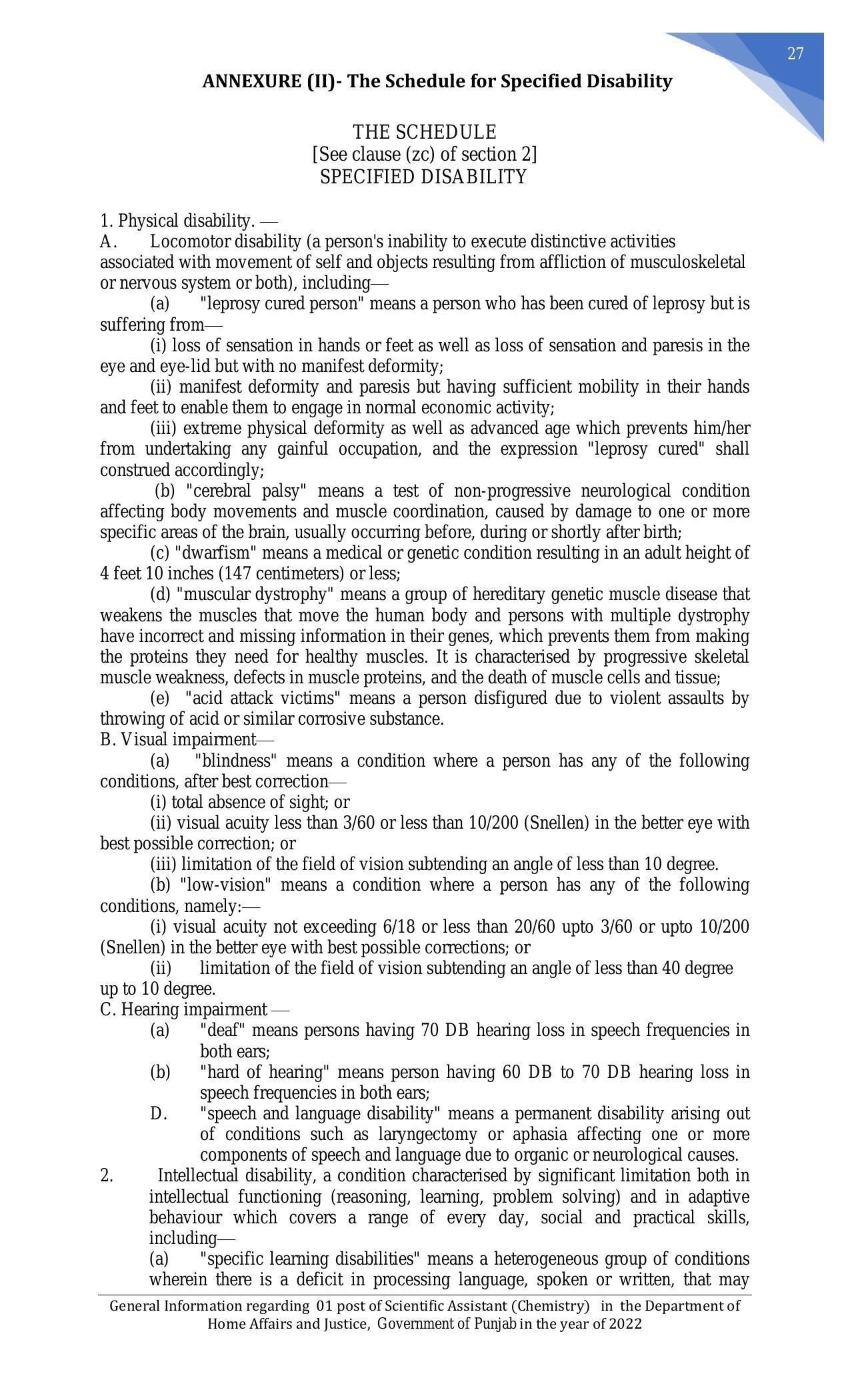 Punjab Public Service Commission Invites Application for Scientific Assistant Recruitment 2022 - Page 2