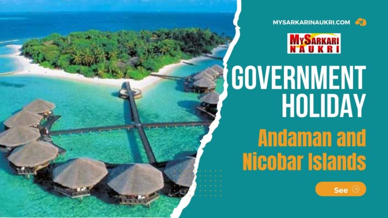 Andaman and Nicobar Islands Government Holiday List
