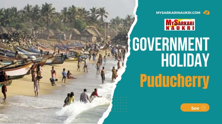 Puducherry Government Holiday List