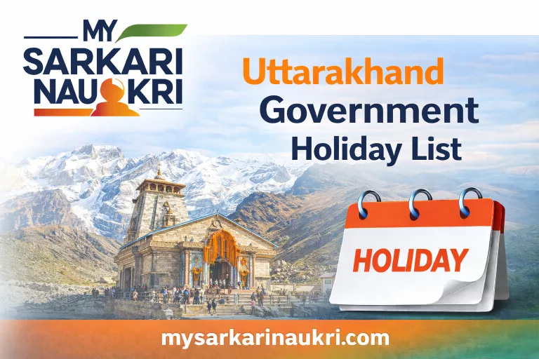 Uttarakhand Government Holiday List