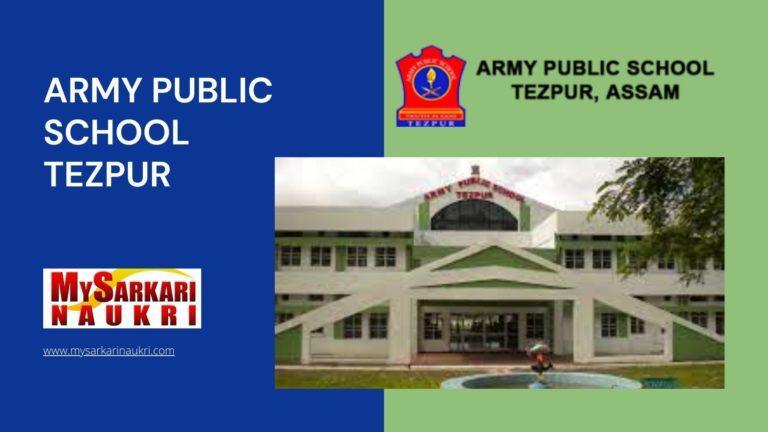 Army Public School Tezpur