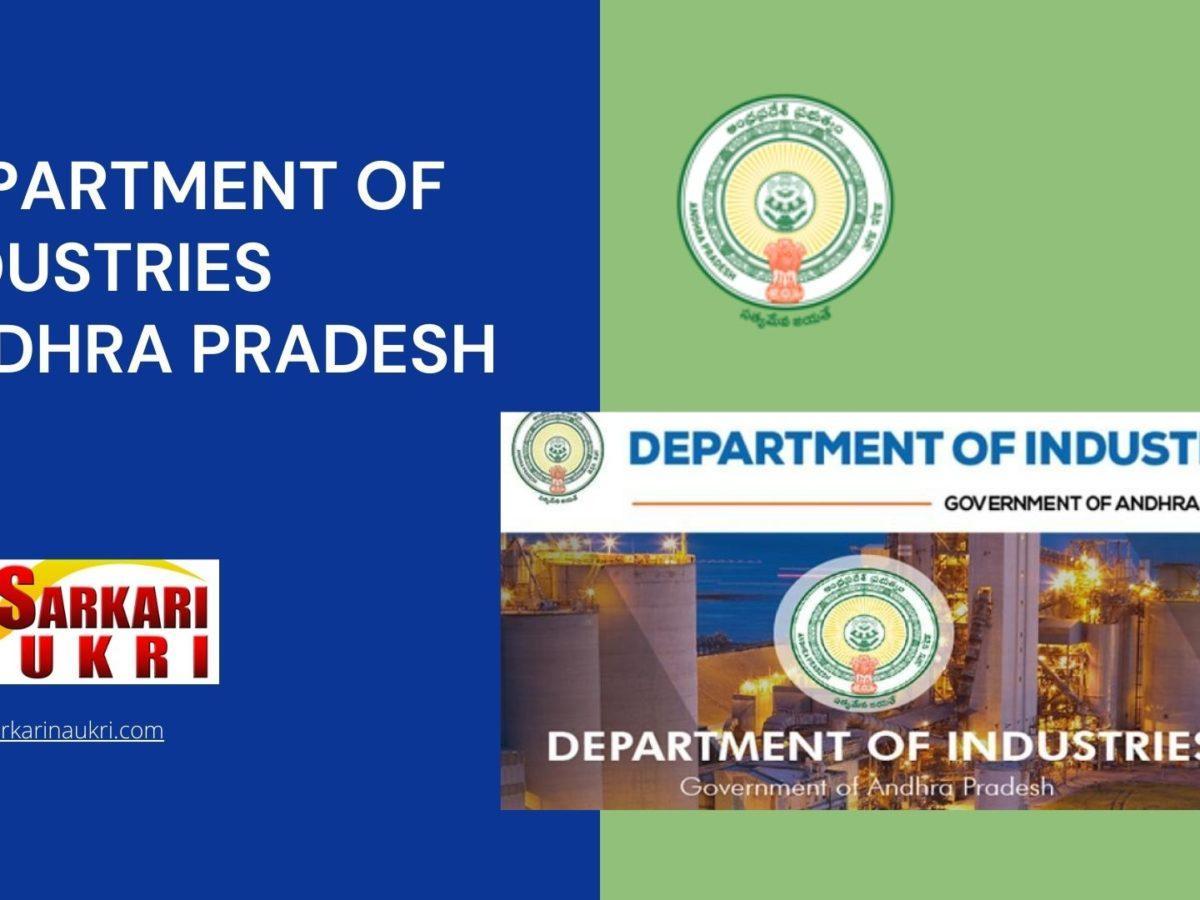 Department of Industries Andhra Pradesh Recruitment