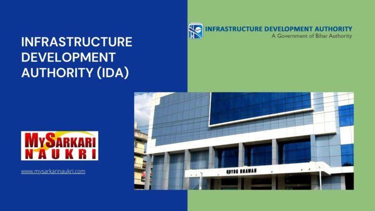 Infrastructure Development Authority (IDA) Recruitment
