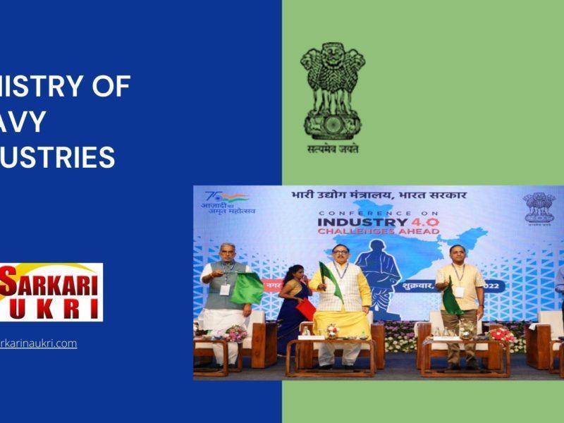 Ministry of Heavy Industries Recruitment