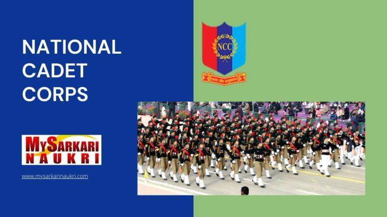 National Cadet Corps Recruitment