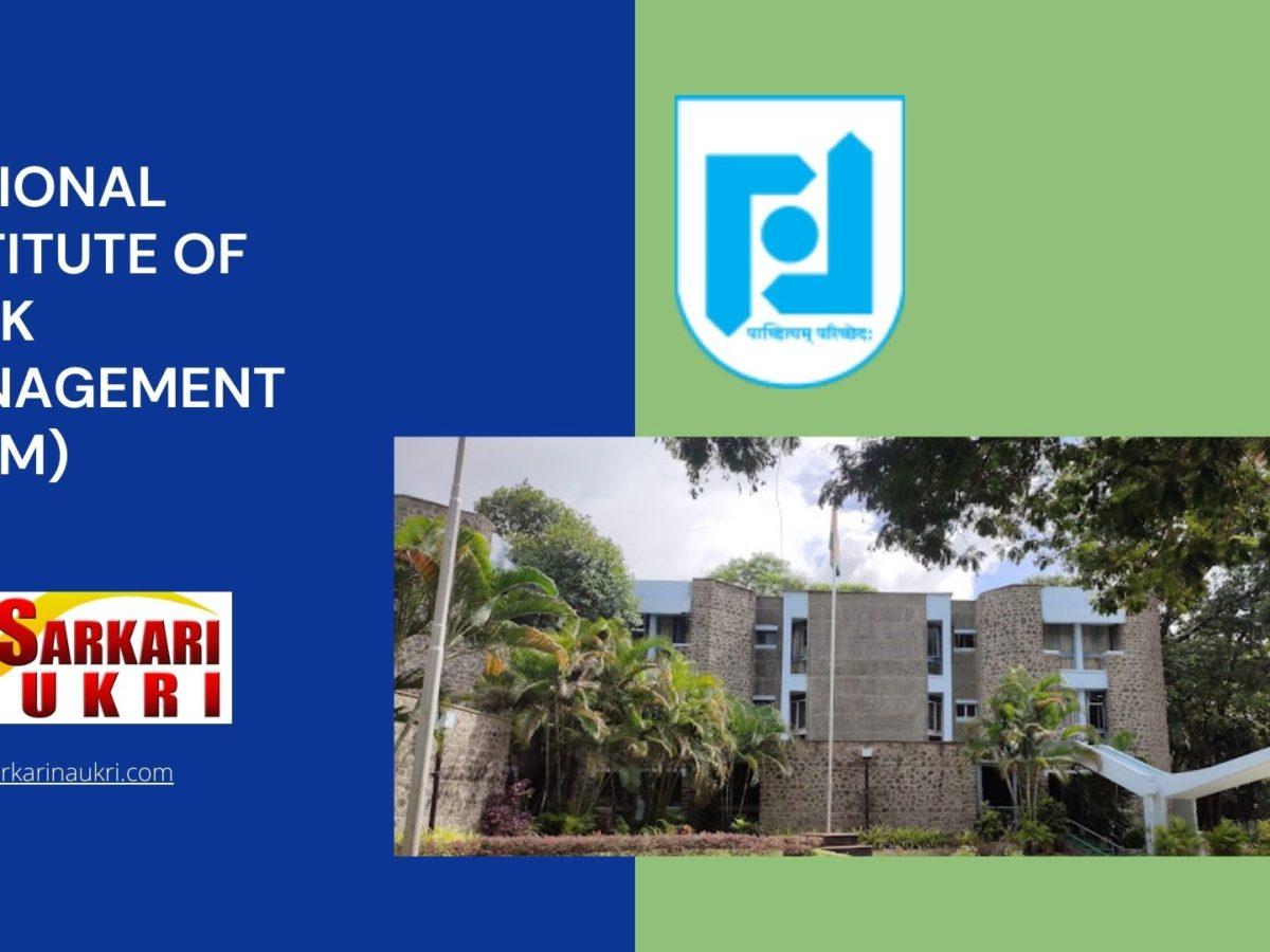 National Institute Of Bank Management (NIBM) Recruitment