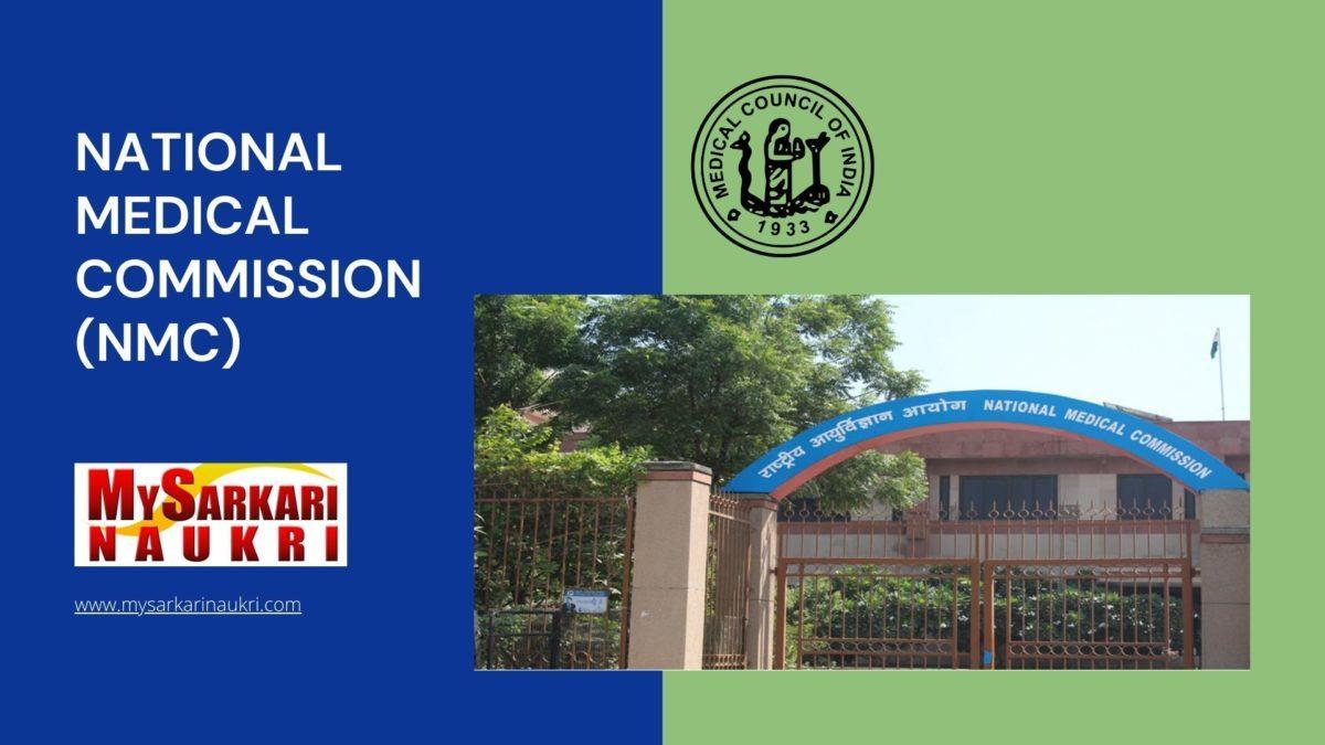 National Medical Commission (NMC) Recruitment