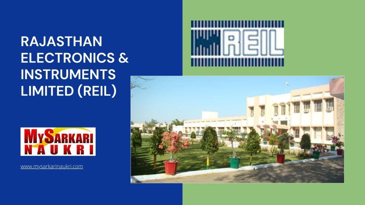 Rajasthan Electronics & Instruments Limited (REIL) Recruitment