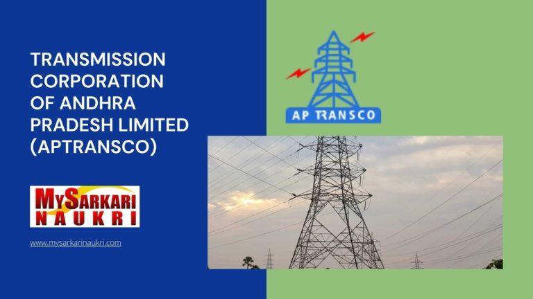 Transmission Corporation Of Andhra Pradesh Limited (APTRANSCO) Recruitment
