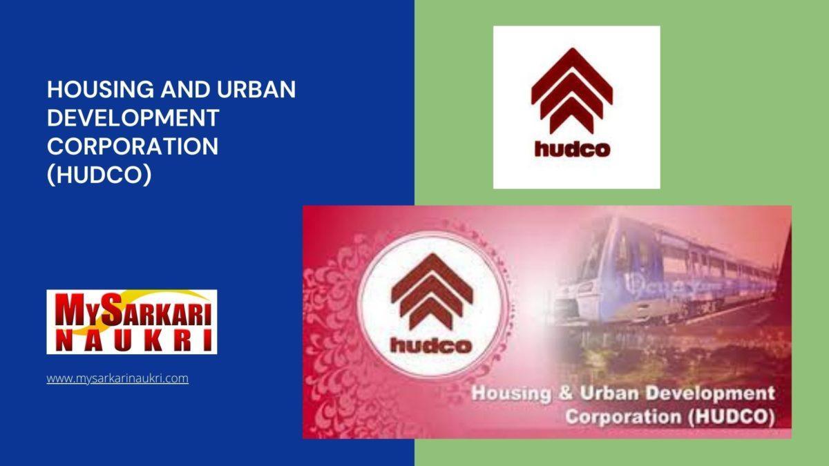Housing And Urban Development Corporation (HUDCO)