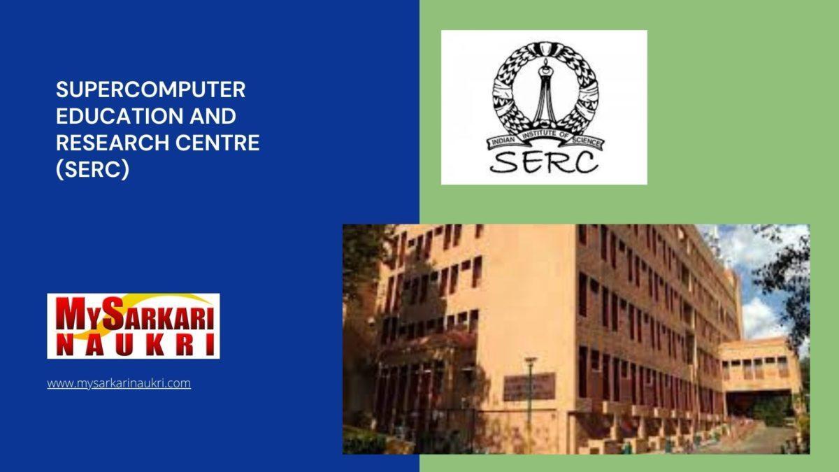 Supercomputer Education And Research Centre (SERC)