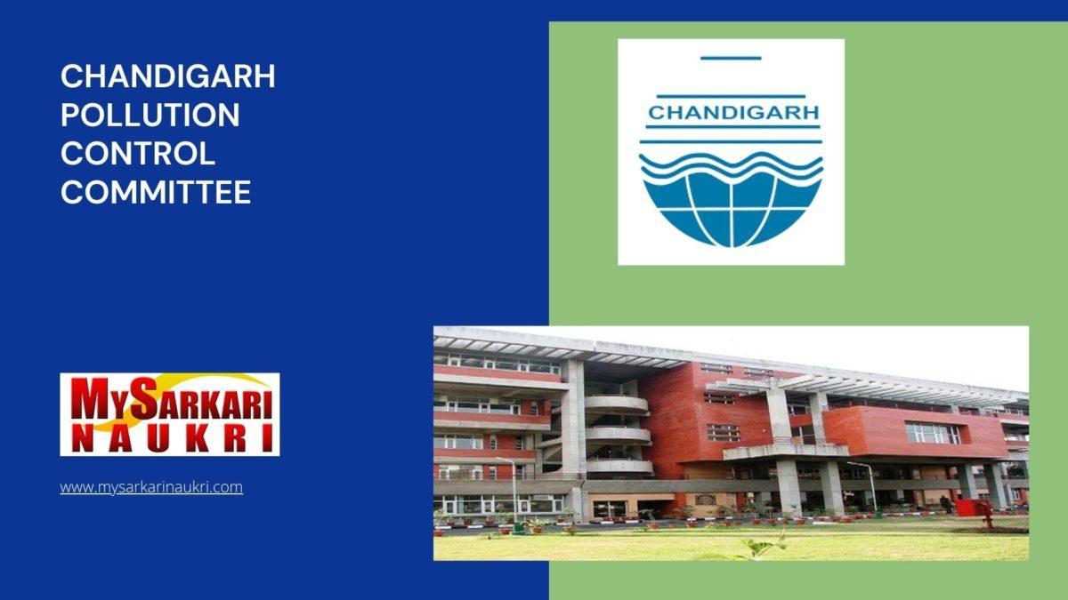Chandigarh Pollution Control Committee Recruitment
