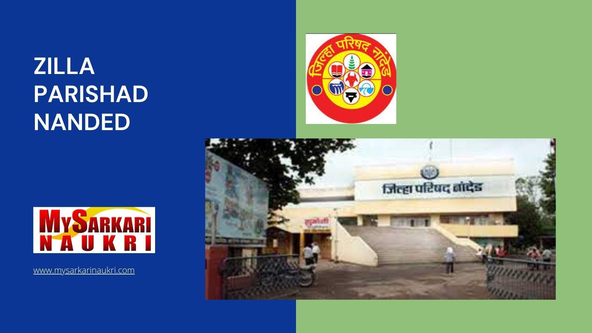 Zilla Parishad Nanded (ZP Nanded) Recruitment