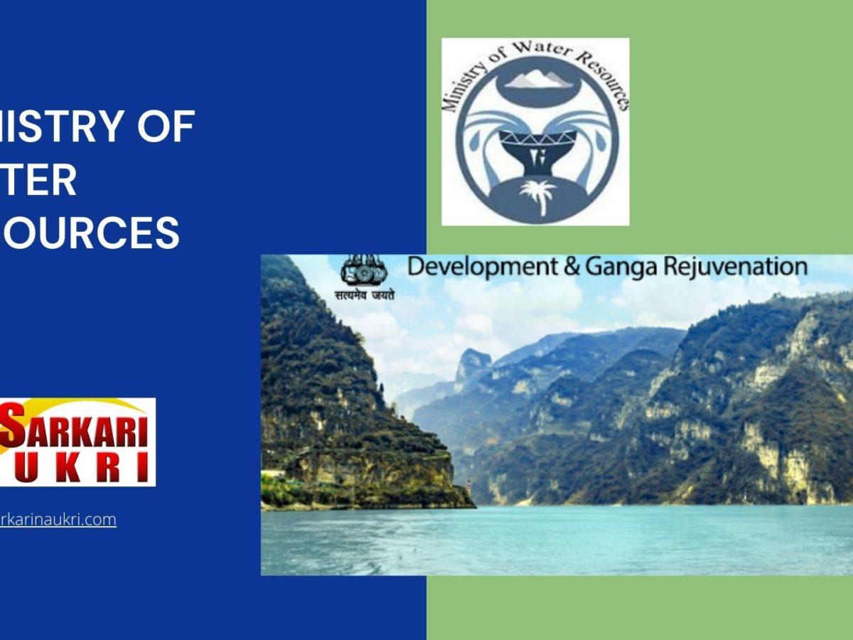 Ministry Of Water Resources Recruitment