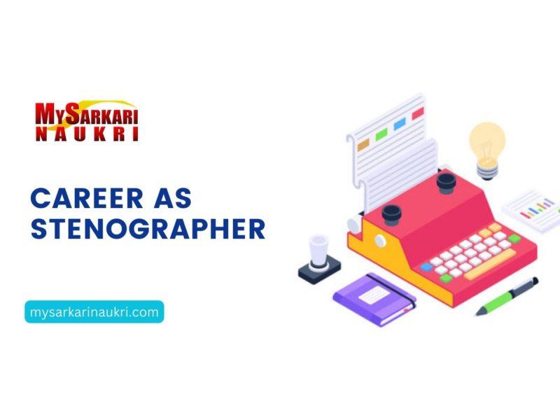 Career as Stenographer