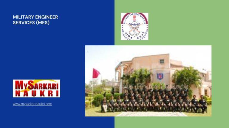 Military Engineer Services (MES)