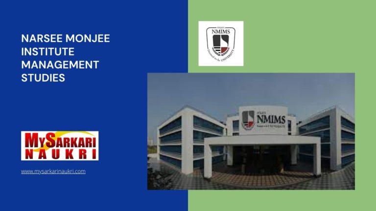Narsee Monjee Institute Management Studies Recruitment