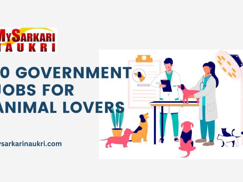 10 Government Jobs for Animal Lovers