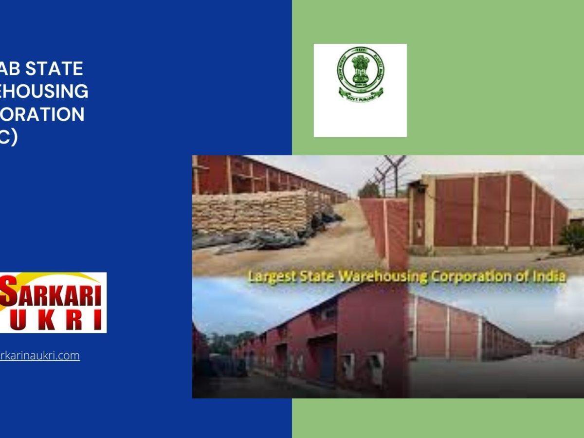 Punjab State Warehousing Corporation (PSWC) Recruitment