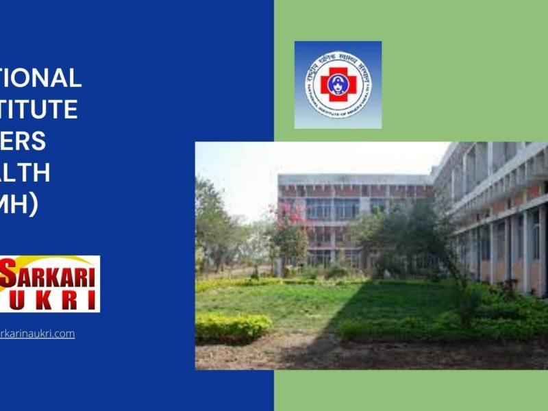 National Institute Miners Health (NIMH) Recruitment