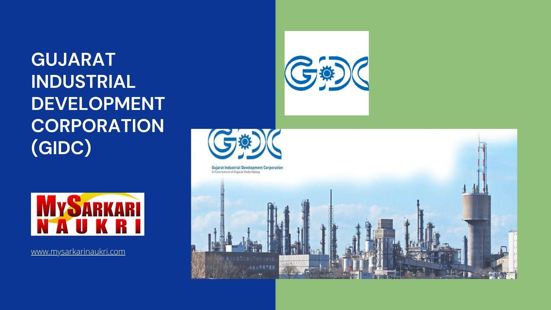 Gujarat Industrial Development Corporation (GIDC) Recruitment