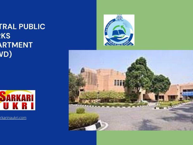 Central Public Works Department (CPWD) Recruitment