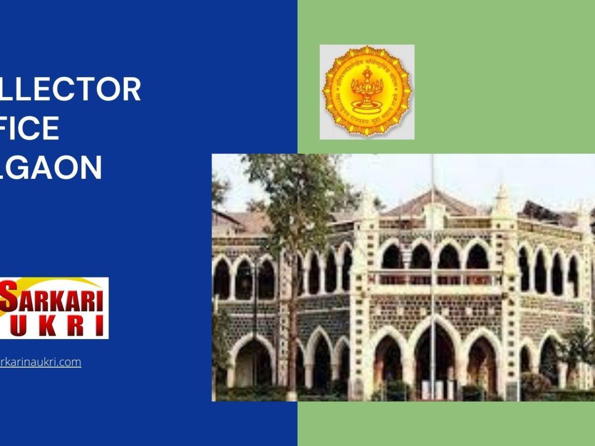 Collector Office Jalgaon Recruitment