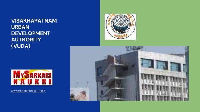 Visakhapatnam Urban Development Authority (VUDA) Recruitment