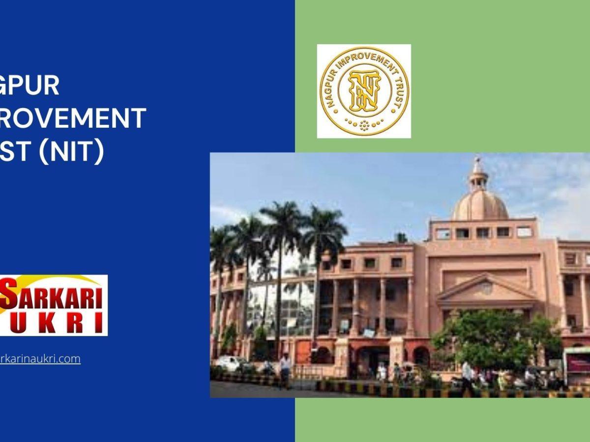 Nagpur Improvement Trust (NIT) Recruitment