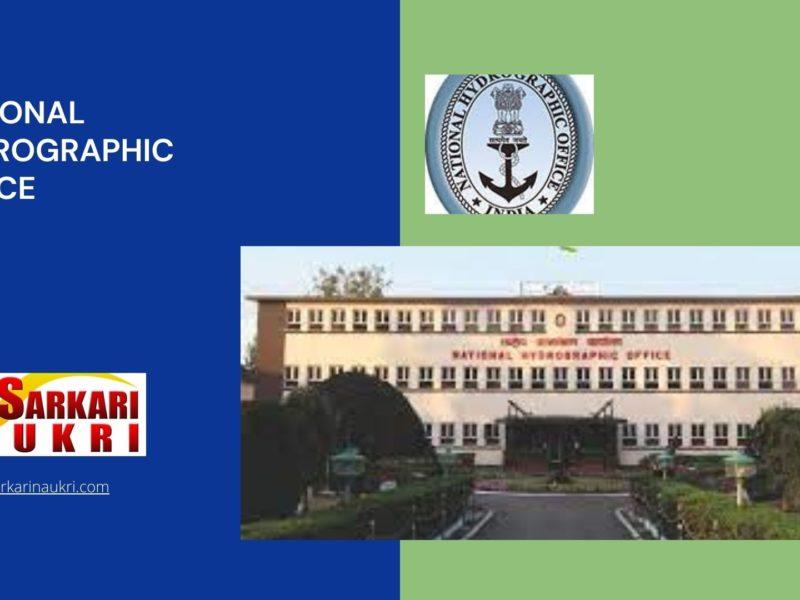 National Hydrographic Office Recruitment