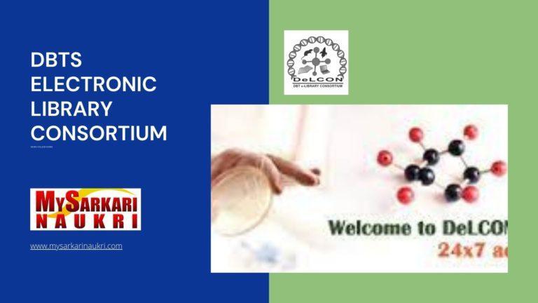 Dbts Electronic Library Consortium Recruitment