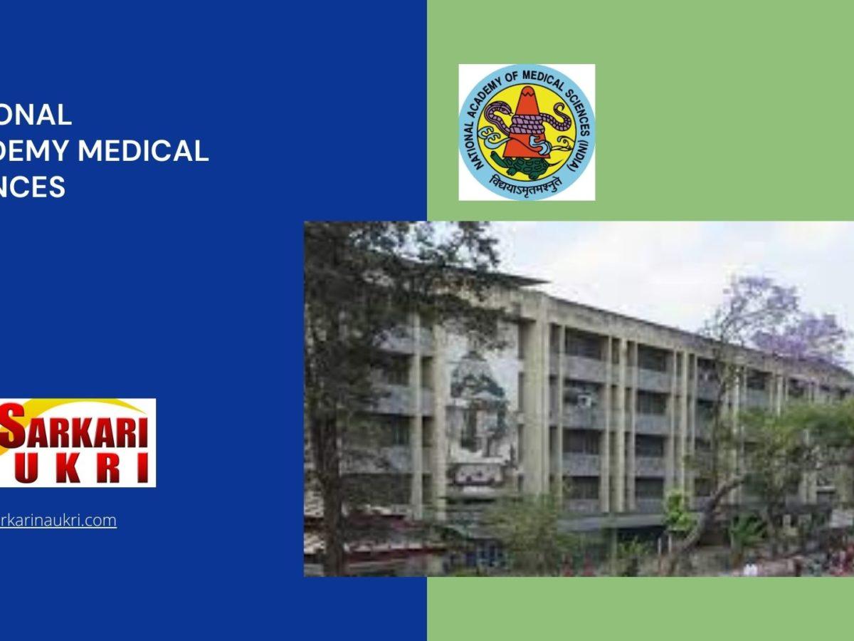 National Academy Medical Sciences Recruitment