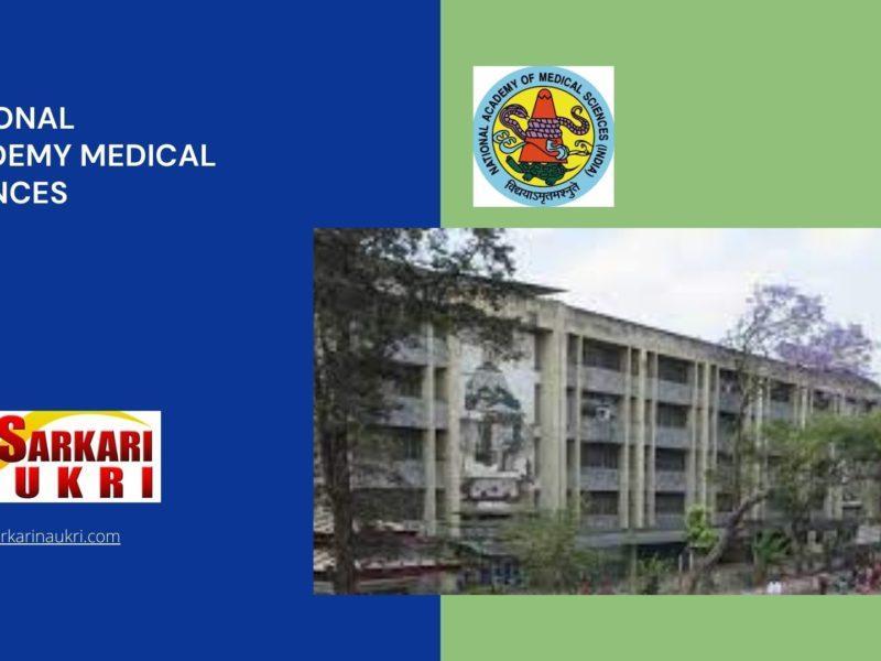 National Academy Medical Sciences Recruitment