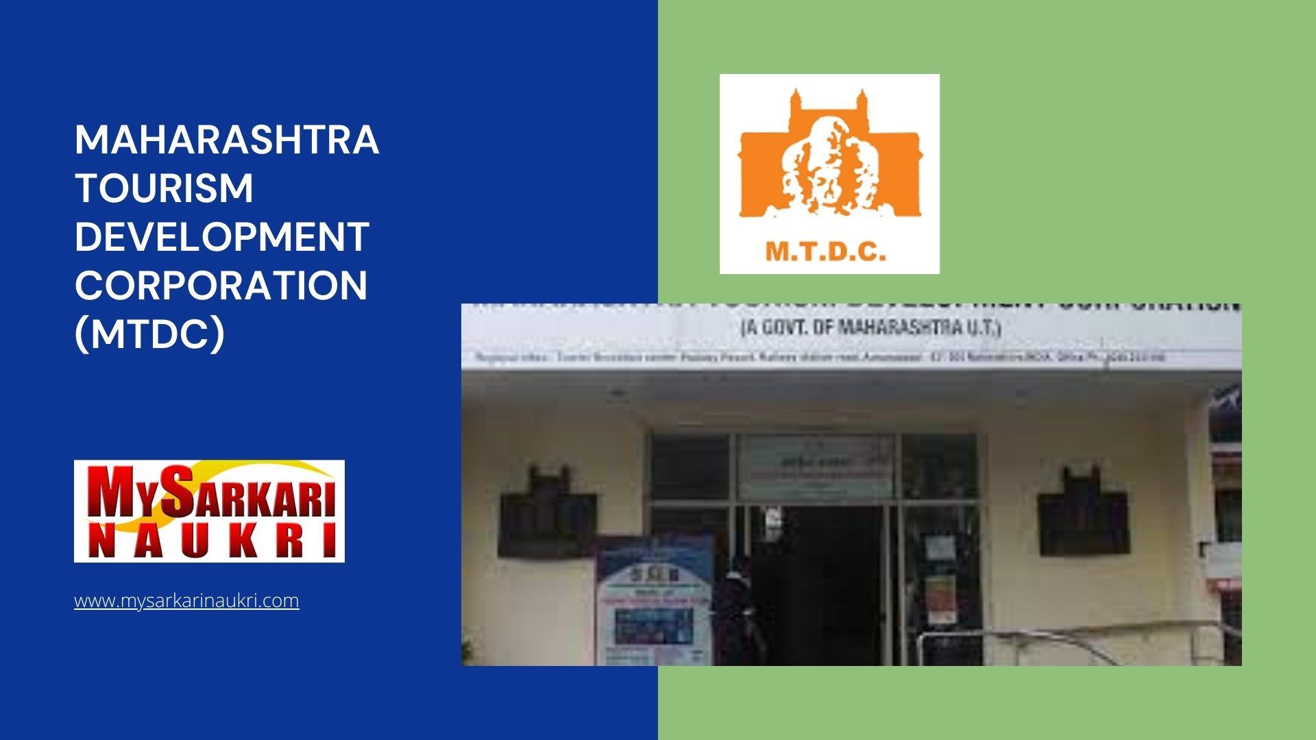 Maharashtra Tourism Development Corporation (MTDC) Recruitment