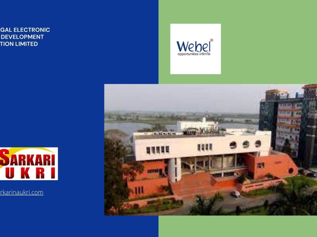 West Bengal Electronic Industry Development Corporation Limited Recruitment