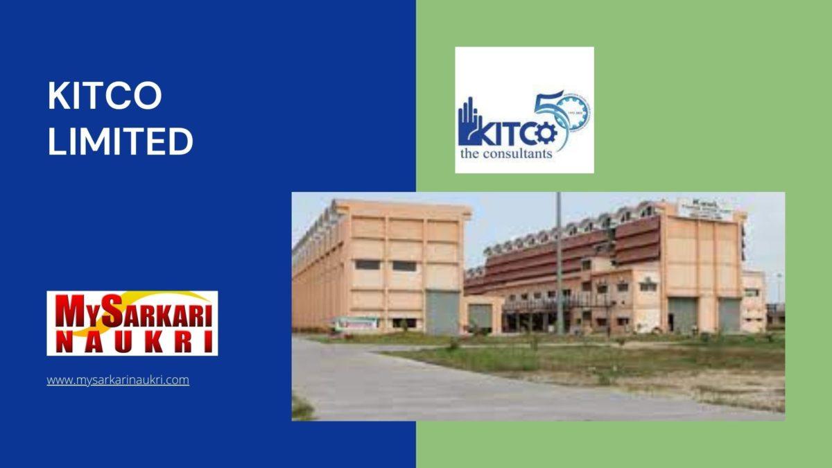 KITCO Limited Recruitment
