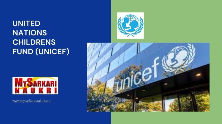 United Nations Childrens Fund (UNICEF) Recruitment