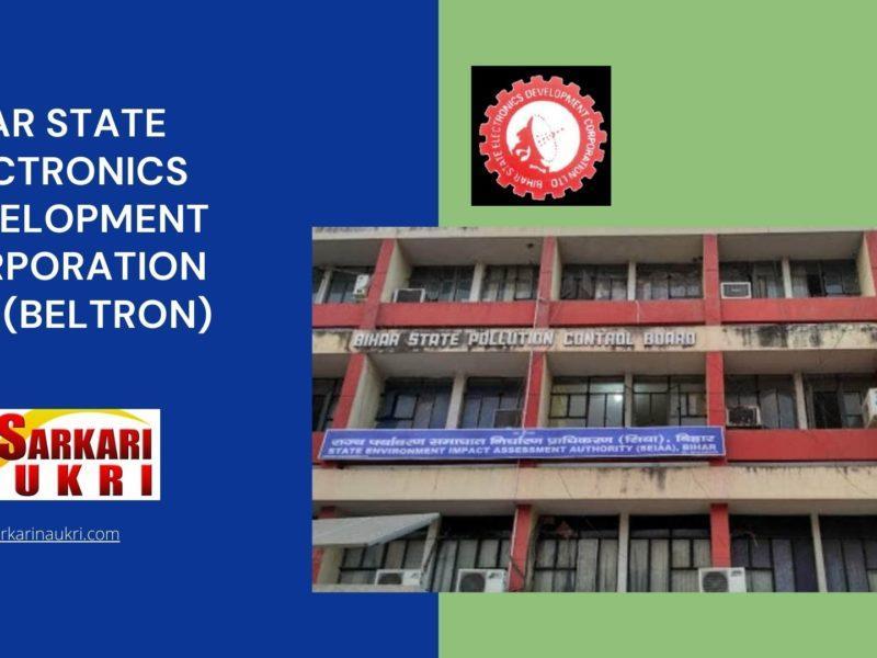 Bihar State Electronics Development Corporation Ltd (BELTRON) Recruitment