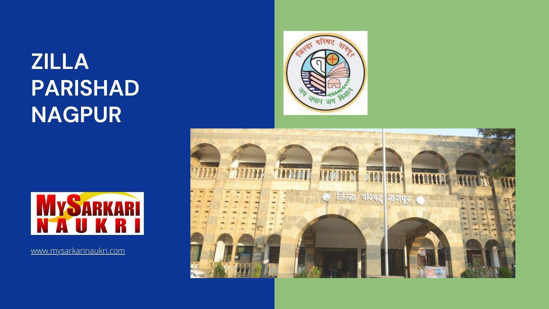 Zilla Parishad Nagpur (ZP Nagpur) Recruitment