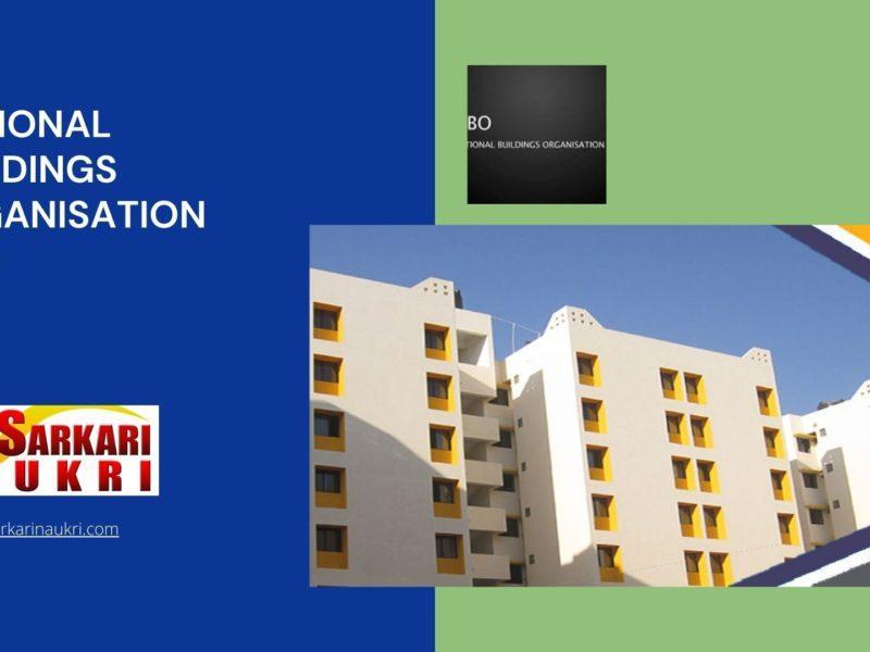 National Buildings Organisation Nbo Recruitment