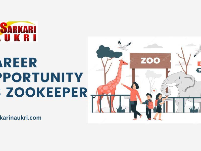 Career Opportunity as Zookeeper in India